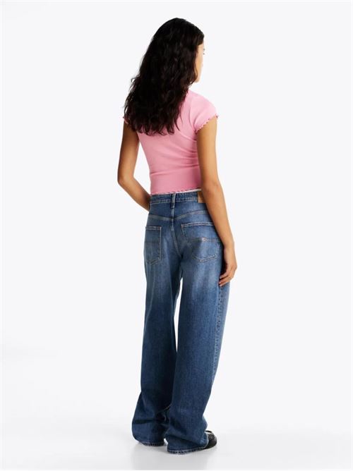 TJW SLIM SCALLOP RIB TOMMY JEANS | DW0DW19504/TOT